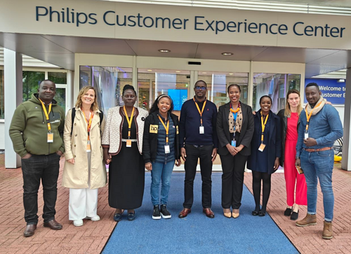 Bezoek uit Kenia bij Philips